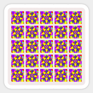 Ekaa Wallpaper Pattern 04 Sticker